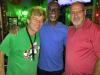 Danny & Sadik, First Class Duo, with longtime friend and fan Mike at Johnny’s Pizza Pub.